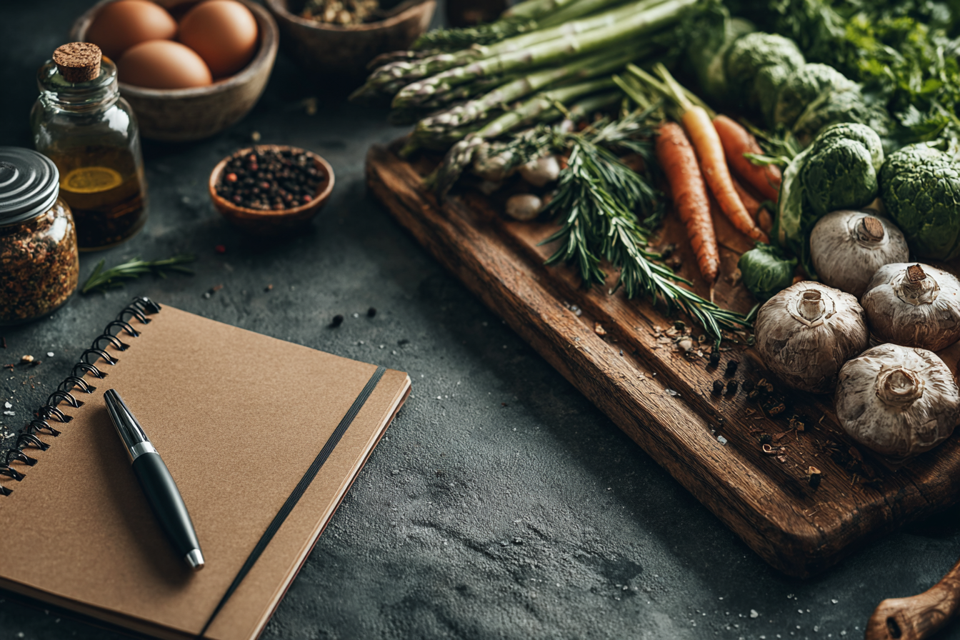 Літні люди готують здорову їжу разом